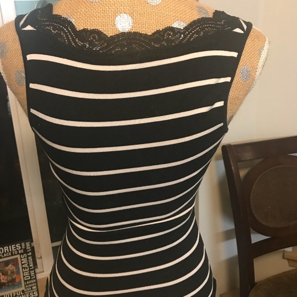 Beautiful, Bebe striped top. - Picture 4 of 4